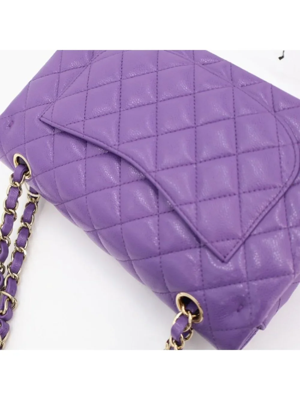 Chanel Cabiskin Quilted Chain Shoulder Bag